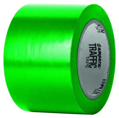 Produktbild von A.M.P.E.R.E. Traffic Tape Standard 0,15 mm Dicke 75mm x 33m Grün