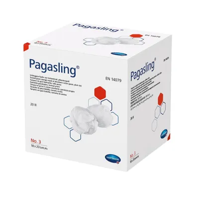 Obrázek produktu pro Hartmann Pagasling sling gázové tampony sterilní velikost 3, velikost švestky 18 x 20 ks.