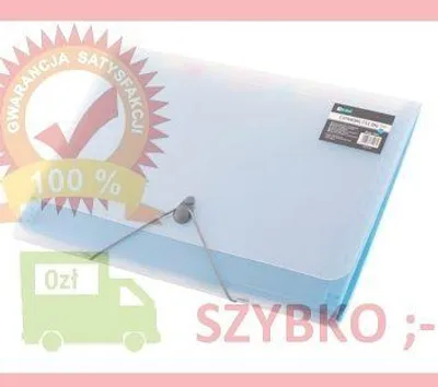 Produktbild von A4 Mappe 12 Fächer blau D.RECT