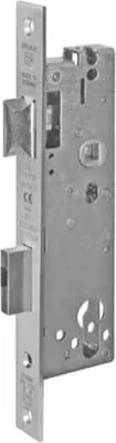 Zdjęcie produktu dla Zamek antypaniczny (funkcja B) WILKA 92/35 do drzwi dwuskrzydłowych, orzech 9 mm, lewy