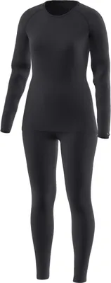 Produktbild von LÖFFLER Set Shirt und Hose Lang Transtex Merino Damen Skiunterwäsche schwarz 40
