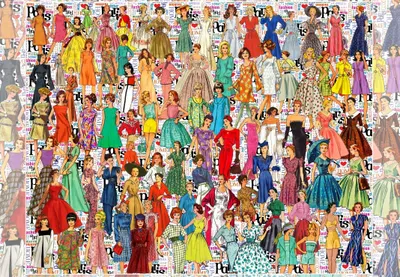 Obrázok produktu pre Grafika Puzzle Fashion Memories - 1000 dielikov módneho puzzle