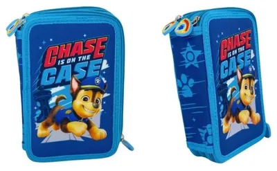 Produktbild von PAW Patrol Chase Federmäppchen 3-lagig, gefüllt