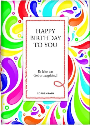Obrázek produktu pro Happy Birthday to you
