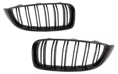 Obrázok produktu pre Mriežka chladiča pre BMW F32 F33 F36 13-03.19 Double M Look lesklá čierna.