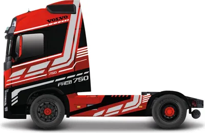 Produktbild von VOLVO FH16 Globetrotter 750 XXL 1:43 Modell Bburago
