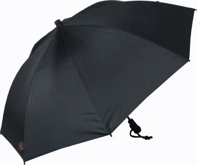 Produktbild von EuroSCHIRM Swing liteflex, Volle Größe, Regenschirm, Rund, Schwarz, Fiberglas, Polyester
