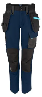 Productafbeelding van Projob - "5564" Werkbroeken voor dames, model ET1135 (maat 28R), kleur marineblauw