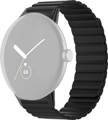 Produktbild von Armband für Google Pixel Watch 1/2/3 Silikon Ersatzband Strap magnetisch