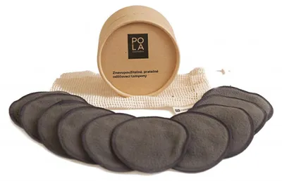 Produktbild von Carbonfaser-Peeling-Tampons 10 Stück