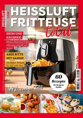 Produktbild von Heissluftfritteuse total Kochbuch Airfryer