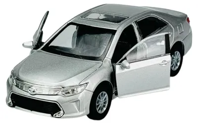 Produktbild von Welly 2016 Toyota Camry Silber 1:34 Die Cast Metall Modell im Kasten 43728