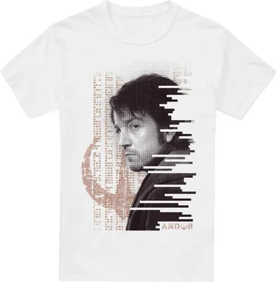 Obrázek produktu pro Star Wars - Pánské tričko "Redacted Andor" TV3580 (XL) (Bílá)