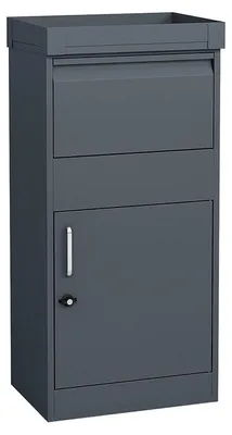 Produktbild von Westmann Stahl Paketbox Piet Anthrazit 50x37x105 cm