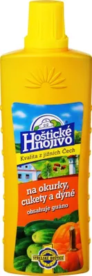 Obrázek produktu pro Hoštické tekuté hnojivo na okurky a cukety s guánem 500 ml
