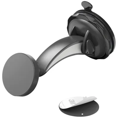 Productafbeelding van Hama Smartphonehouder Magnetisch, voor auto (zwart)