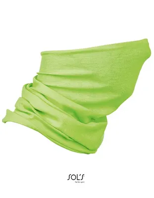 Produktbild von SOLs 03094 | Multifunctional Neck Warmer Bolt - Farbe: Apple Green - Größe: 25 x 50 cm