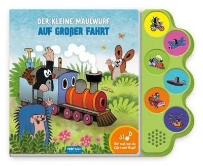Obrázok produktu pre TRÖTSCH - Der kleine Maulwurf Soundbuch Auf großer Fahrt| Ab 18 Monate
