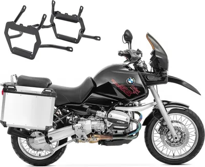 Obrázek produktu pro Sada hliníkový kufr + nosič kufru vhodná pro BMW R 1100 GS / R 1150 GS / Ad
