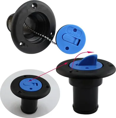 Produktbild von RV-Wassertankdeckel, 1/2 Zoll Frischwasser-Einfüllklappe, Wassertank für Wohnmobil, Anhänger, Wohnwagen, 38 mm