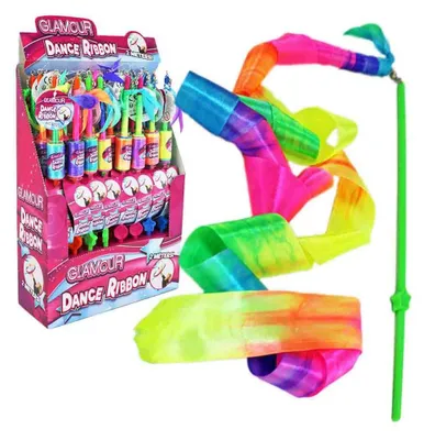 Produktbild von 6 Stück Tanzband mit Stab Kinder - 2 Meter