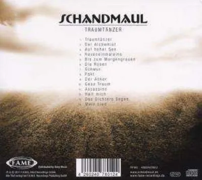 Obrázek produktu pro Schandmaul: Traumtänzer - 426024078012 - (CD / Titel: Q-Z)