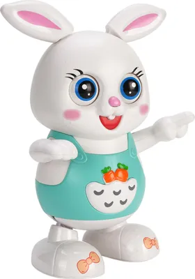Image de Jouet lapin dansant pour enfants, chant électrique et lapin rigolo, illuminé pour enfants