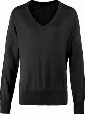 Immagine prodotto di Maglia Premier da donna con scollo a V RW1132 (38 DE) (Nero)