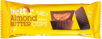 Productafbeelding van Bett'R Chocolatecups Almond (37 gr)