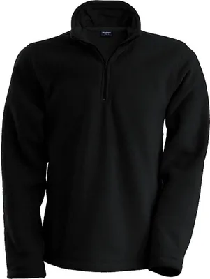 Produktbild von Kariban Herren Fleecepullover Fleece Pullover Sweatshirt Fleecejacke, Größe:XL, Farbe:Schwarz