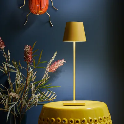 Image de Sigor Lampe de bureau à batterie NUINDIE USB-C 380mm jaune soleil