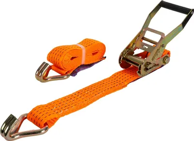 Produktbild von UNITRAILER Spanngurt mit Ratsche 3m 50mm 5t  Orange Schwerlast Zurrgurt für LKW Anhänger