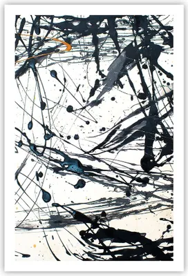Produktbild von Poster - Poster ohne Rahmen - Abstraktion modern - 61x91,5 cm - Wand Bild - Wanddeko - Wandbilder - Kunstposter - Wandposter - Bilder - Kunstdruck - Wanddekoration - Wandbild - P2XPA61x91-3442