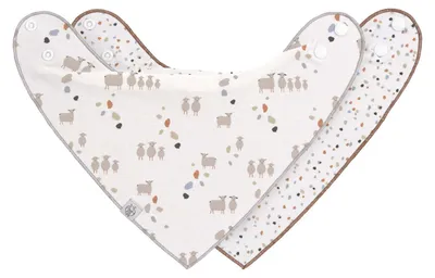 Produktbild von Lässig Tiny Farmer Sheep Bandana Blue