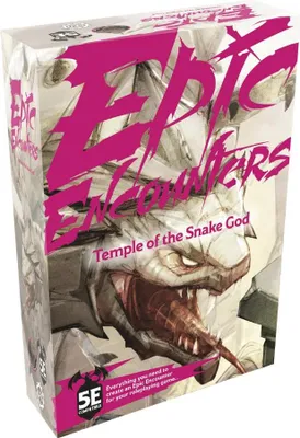 Obrázek produktu pro Epic Encounters Temple of the Snake God - Miniaturen - Tabletop-Rollenspiel Zubehör - ENG Edition