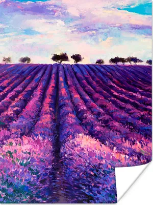 Produktbild von MuchoWow® Poster Ölfarbe - Malerei - Blumen 30x40 cm - Wandplakat - Poster Kinderzimmer