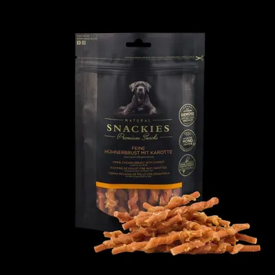 Produktbild von SNACKIES Feine Hühnerbrust mit Karotte 400 g
