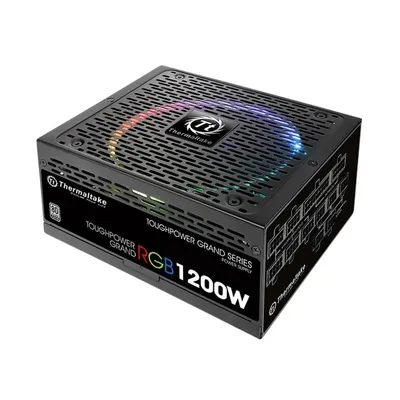 Productafbeelding van Thermaltake Toughpower Grand RGB 1200W Platinum, 1200 W, 100 - 240 V, 1440 W, 50 - 60 Hz, 14 A, Actief