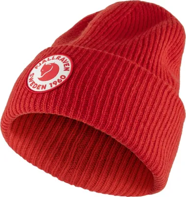 Produktbild von Fjällräven 1960 Logo Mütze Rot  Rot One Size