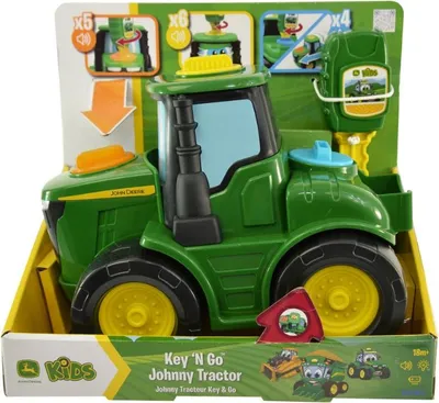 Obrázok produktu pre Traktor John Deere Johnny na kľúči TOMY