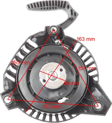 Image de Démarreur à câble pour tondeuse Fuxtec FX-RM1630 / Scheppach MP99-42