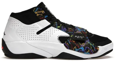 Produktbild von Jordan Zion 2 Noah White Black Multi-Color - EU 43