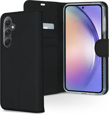 Image de Accezz Wallet Softcase Bookcase pour le Samsung Galaxy A55 - Noir