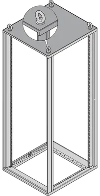 Produktbild von SCHROFF KRANOESEN f.Dach EINLIEG.4ST