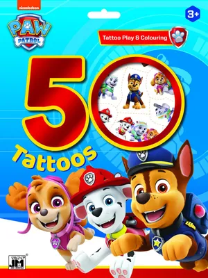 Obrázok produktu pre Tetovacia sada 50+ Paw Patrol