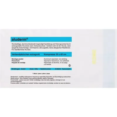 Produktbild von Verbandpäckchen aluderm extragroß