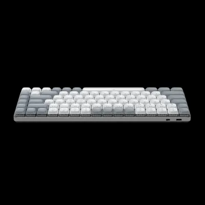Produktbild von Satechi SM1 Slim Kabelloses Mechanical Tastatur  Bluetooth 5.0 Konnektivitt fr 4 Gerte  Kompatibel mit Mac, Windows, iOS, Android  Flache braune mechanische Schalter fr haptisches Feedback