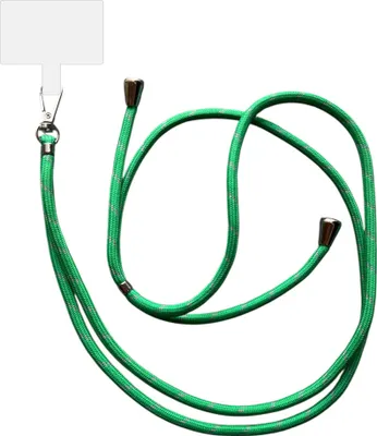 Image de Smartphonica Phone Cord Universal - cordon détachable réglable pour téléphone portable - 150 CM - Phone Chain Green
