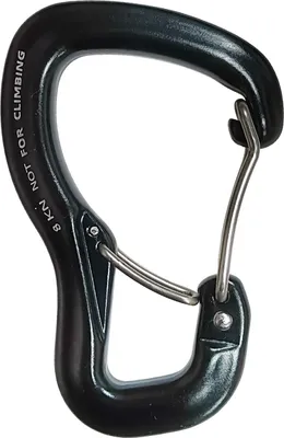 Produktbild von Großer Karabinerhaken, hochfest, stark, tragfähig, rostfrei, leicht, robust, starkes D-Ring-Karabinerwerkzeug