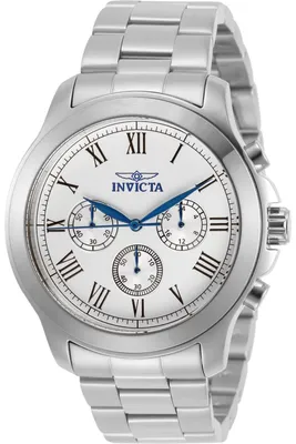 Zdjęcie produktu dla Invicta Specialty 21657 Zegarek Męski - Mechanizm Kwarcowy - Stal Nierdzewna z Srebrną Tarcza - 44 mm